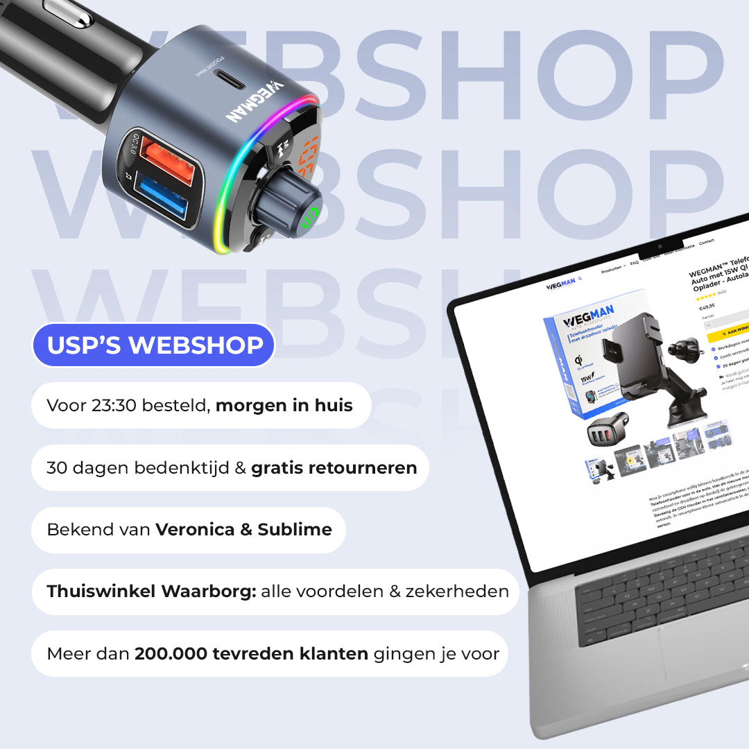 Telefoonhouder in gebruik met navigatie op scherm – handsfree en stabiel bevestigd