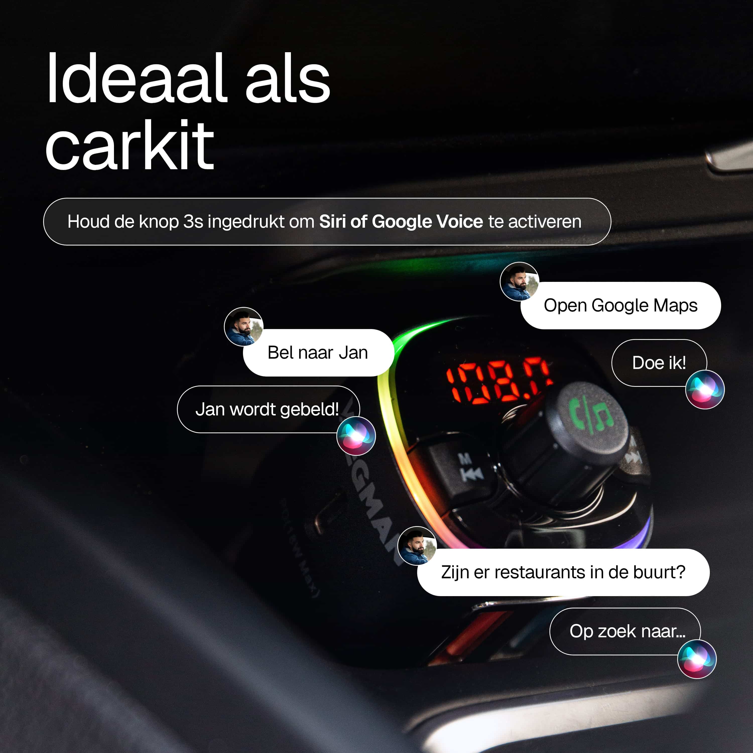 FM Carkit Wegman via autoradio